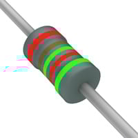 21.5 kOhms ±0.5% 0.125W, 1/8W Through Hole Resistor Axial Flame Retardant Coating, Safety Metal Film 21.5 kOhms ±0.5% 0.125W, 1/8W Through Hole Resistor Axial Flame Retardant Coating, Safety Metal Film