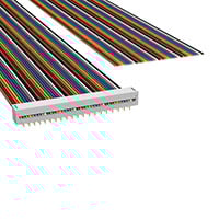 40 Position Cable Assembly Rectangular DIP to Cable 1.50' (457.20mm) 40 Position Cable Assembly Rectangular DIP to Cable 1.50' (457.20mm)
