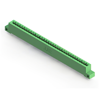 33 Position Female Connector Non Specified - Single Edge Gold 0.156" (3.96mm) Green 33 Position Female Connector Non Specified - Single Edge Gold 0.156" (3.96mm) Green