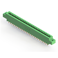 50 Position Female Connector Non Specified - Dual Edge Gold 0.156" (3.96mm) Green 50 Position Female Connector Non Specified - Dual Edge Gold 0.156" (3.96mm) Green