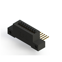 8 Position Female Connector Non Specified - Single Edge Gold 0.100" (2.54mm) Black 8 Position Female Connector Non Specified - Single Edge Gold 0.100" (2.54mm) Black