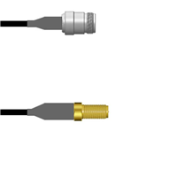 Cable Assembly Coaxial RP-SMA to N-Type RG-58 59.1" (1.5m) 4.9' Cable Assembly Coaxial RP-SMA to N-Type RG-58 59.1" (1.5m) 4.9'
