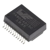 350µH LAN 1000 Base-T Pulse Transformer 1:1 Surface Mount 350µH LAN 1000 Base-T Pulse Transformer 1:1 Surface Mount