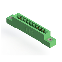 18 Position Female Connector Non Specified - Dual Edge Gold 0.156" (3.96mm) Green 18 Position Female Connector Non Specified - Dual Edge Gold 0.156" (3.96mm) Green