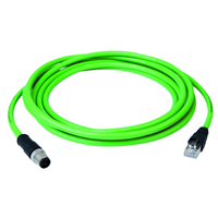 Cable Assembly Circular 04 pos Male to RJ45, 8p4c 1.64' (500.0mm) Cable Assembly Circular 04 pos Male to RJ45, 8p4c 1.64' (500.0mm)
