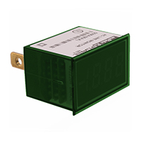 Voltmeter LED - Green Characters Display Panel Mount Voltmeter LED - Green Characters Display Panel Mount