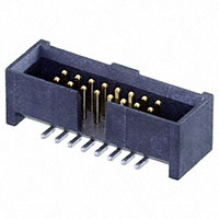 针座连接器 表面贴装型 16 位置 0.050"(1.27mm) 针座连接器 表面贴装型 16 位置 0.050"(1.27mm)
