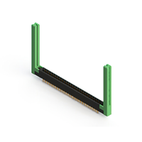 52 Position Female Connector Non Specified - Dual Edge Gold 0.156" (3.96mm) Black 52 Position Female Connector Non Specified - Dual Edge Gold 0.156" (3.96mm) Black