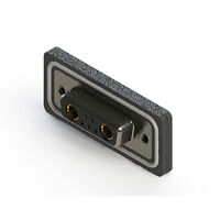 7 (5 + 2 Power) Position D-Sub, Combo Receptacle, Female Sockets Connector 7 (5 + 2 Power) Position D-Sub, Combo Receptacle, Female Sockets Connector