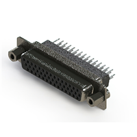 44 Position D-Sub, High Density Receptacle, Female Sockets Connector 44 Position D-Sub, High Density Receptacle, Female Sockets Connector