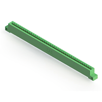 41 Position Female Connector Non Specified - Single Edge Gold 0.156" (3.96mm) Green 41 Position Female Connector Non Specified - Single Edge Gold 0.156" (3.96mm) Green