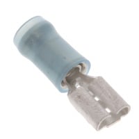 0.205" (5.21mm) Quick Connect Female 14-16 AWG Crimp Connector Non-Mating End Insulated 0.205" (5.21mm) Quick Connect Female 14-16 AWG Crimp Connector Non-Mating End Insulated