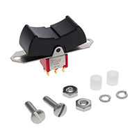 摇臂开关 DPDT 5A(AC/DC) 120 V 面板安装,法兰 摇臂开关 DPDT 5A(AC/DC) 120 V 面板安装,法兰