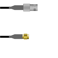 Cable Assembly Coaxial BNC to SMA RG-58 9.000" (228.60mm) Cable Assembly Coaxial BNC to SMA RG-58 9.000" (228.60mm)