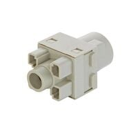 ตัวเมีย โมดูลที่ไม่มีหน้าสัมผัส สีเทา 1 ตำแหน่ง ย้ำ ตัวเมีย โมดูลที่ไม่มีหน้าสัมผัส สีเทา 1 ตำแหน่ง ย้ำ