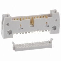 6 Position Rectangular Header Connector IDC Gold 6 Position Rectangular Header Connector IDC Gold