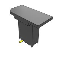 2 Position Receptacle, Pass Through Connector 0.100" (2.54mm) Surface Mount Gold 2 Position Receptacle, Pass Through Connector 0.100" (2.54mm) Surface Mount Gold