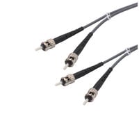 Cable Fiber Optic ST/PC Duplex To ST/PC Duplex 62.5/125 492.1' (150.0m) Cable Fiber Optic ST/PC Duplex To ST/PC Duplex 62.5/125 492.1' (150.0m)