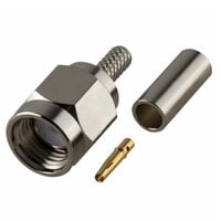 RP-SMA 連接器 插頭、內孔式插座 50Ohm 懸掛式 (直列) 焊接 RP-SMA 連接器 插頭、內孔式插座 50Ohm 懸掛式 (直列) 焊接