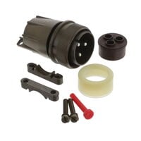 3 Conector circular con posiciones Clavija de conexión, clavijas macho Taza de soldadura 3 Conector circular con posiciones Clavija de conexión, clavijas macho Taza de soldadura