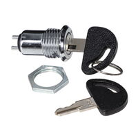 Keylock Switch 2 Position SPST 200mA (AC) 125 V AC DC Panel Mount Keylock Switch 2 Position SPST 200mA (AC) 125 V AC DC Panel Mount