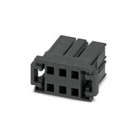 6 Rectangular Connectors - Housings Plug Black 0.200" (5.08mm) 6 Rectangular Connectors - Housings Plug Black 0.200" (5.08mm)