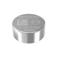 GRP1254G1-3C-3.85V-75mAh GRP1254G1-3C-3.85V-75mAh