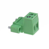 2 접점 단자대 플러그, 소켓(암) 0.200"(5.08mm) 180° 프리 행잉(인-라인) 2 접점 단자대 플러그, 소켓(암) 0.200"(5.08mm) 180° 프리 행잉(인-라인)