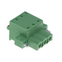 3 Positie Klemblok Stekker, stekkerdozen vrouwtje 0,200" (5,08mm) 180° Vrijhangend (in-lijn) 3 Positie Klemblok Stekker, stekkerdozen vrouwtje 0,200" (5,08mm) 180° Vrijhangend (in-lijn)