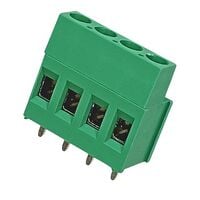4 Position Wire to Board Terminal Block Horizontal with Board 0.200" (5.08mm) Through Hole 4 Position Wire to Board Terminal Block Horizontal with Board 0.200" (5.08mm) Through Hole
