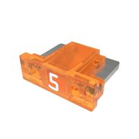 5 A 32 V AC 32 V DC-Sicherung Automobiltechnik Setzt Halter voraus Klinge, Miniatur (Niedrige Bauform) 5 A 32 V AC 32 V DC-Sicherung Automobiltechnik Setzt Halter voraus Klinge, Miniatur (Niedrige Bauform)