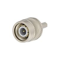 TNC Connector Plug, Male Pin 50 Ohms Free Hanging (In-Line) Solder TNC Connector Plug, Male Pin 50 Ohms Free Hanging (In-Line) Solder