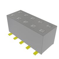 10 Position Receptacle, Pass Through Connector 0.079" (2.00mm) Surface Mount Gold 10 Position Receptacle, Pass Through Connector 0.079" (2.00mm) Surface Mount Gold