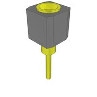 1 位置 插座 连接器 通孔 镀金 1 位置 插座 连接器 通孔 镀金