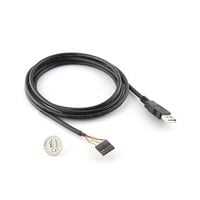 Kabelsatz USB-A-Stecker auf rechteckige 6-polige Stiftleiste Kabelsatz USB-A-Stecker auf rechteckige 6-polige Stiftleiste