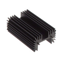 Heat Sink TO-218, TO-220, TO-247, Multiwatt Aluminum 6.0W @ 35°C Board Level, Vertical Heat Sink TO-218, TO-220, TO-247, Multiwatt Aluminum 6.0W @ 35°C Board Level, Vertical