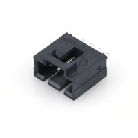 Connector Header Through Hole 4 position 0.100" (2.54mm) Connector Header Through Hole 4 position 0.100" (2.54mm)