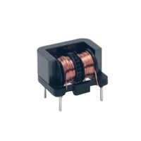 40.8 mH @ 10 kHz 2 Line Common Mode Choke Through Hole 500mA DCR 1.36Ohm 40.8 mH @ 10 kHz 2 Line Common Mode Choke Through Hole 500mA DCR 1.36Ohm