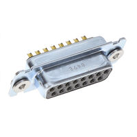 15 Position D-Sub Receptacle, Female Sockets Connector 15 Position D-Sub Receptacle, Female Sockets Connector