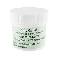 Lead Free Solder Paste Sn96.5Ag3Cu0.5 (96.5/3/0.5) Jar, 1.76 oz (50g) Lead Free Solder Paste Sn96.5Ag3Cu0.5 (96.5/3/0.5) Jar, 1.76 oz (50g)