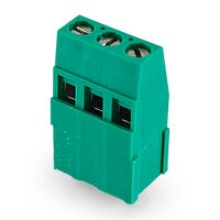 3 Position Wire to Board Terminal Block Horizontal with Board 0.200" (5.08mm) Through Hole 3 Position Wire to Board Terminal Block Horizontal with Board 0.200" (5.08mm) Through Hole