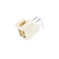 Connector Header Through Hole, Right Angle 4 position 0.098" (2.50mm) Connector Header Through Hole, Right Angle 4 position 0.098" (2.50mm)