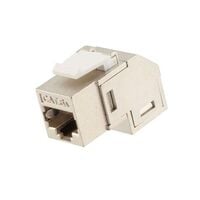 Insert Modular Jack 8p8c (RJ45, Ethernet) To Modular Jack 8p8c (RJ45, Ethernet) Silver Insert Modular Jack 8p8c (RJ45, Ethernet) To Modular Jack 8p8c (RJ45, Ethernet) Silver