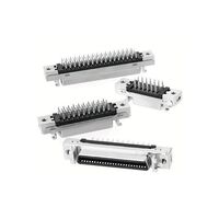 26 位置 插座 连接器 面板安装,通孔 压配 26 位置 插座 连接器 面板安装,通孔 压配