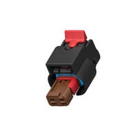 2 Rectangular Connectors - Housings Housing for Female Insert Black 0.157" (4.00mm) 2 Rectangular Connectors - Housings Housing for Female Insert Black 0.157" (4.00mm)