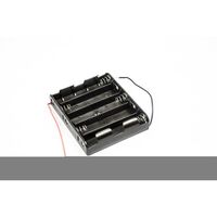 Battery Holder (Open) C 10 Cell Wire Leads - 6" (152.4mm) Battery Holder (Open) C 10 Cell Wire Leads - 6" (152.4mm)