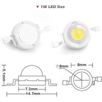 LED1WCOBK-7 LED1WCOBK-7