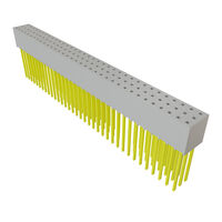 105 Position Receptacle Connector 0.100" (2.54mm) Through Hole Gold 105 Position Receptacle Connector 0.100" (2.54mm) Through Hole Gold