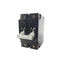 Circuit Breaker Magnetic (Hydraulic Delay) 25A 250 V AC 125 V DC Rocker Panel Mount Circuit Breaker Magnetic (Hydraulic Delay) 25A 250 V AC 125 V DC Rocker Panel Mount