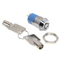 Keylock Switch 2 Position SPDT 4A (AC) 125 V AC DC Panel Mount Keylock Switch 2 Position SPDT 4A (AC) 125 V AC DC Panel Mount